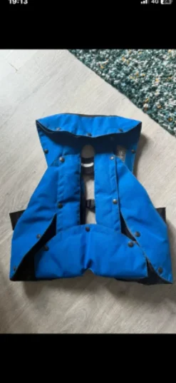 Hot Gilet air bag hit air bleu kids M-XL Femme Les Jeunes En Concours|Les Enfants En Concours
