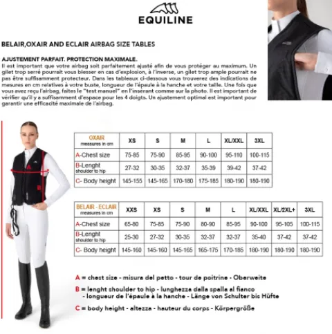 Best Gilet Airbag Belair avec protecteur dorsal Femme Gilets De Protection Et Dorsales·Gilets Airbag|Gilets Airbag