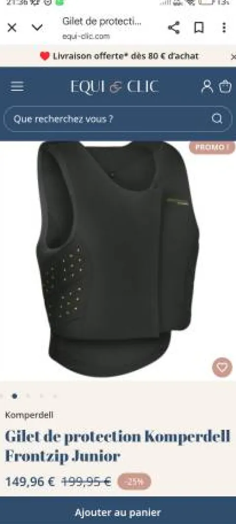 Gilet de protection Femme Les Jeunes En Concours|Les Enfants En Concours