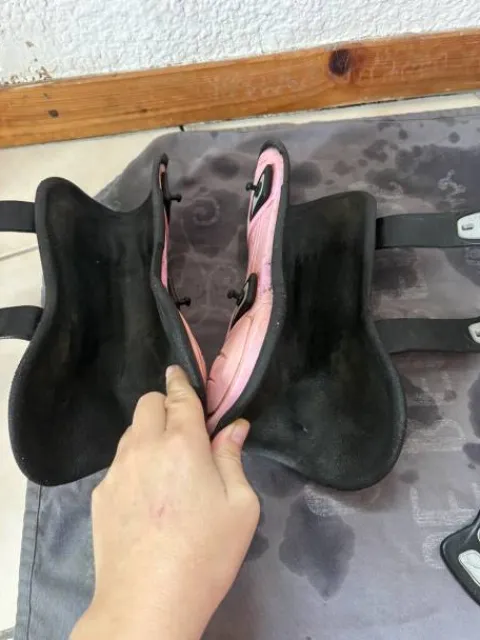 New Guêtres + Protège-boulets HEXA rose – matière imperméab Ensembles Guêtres