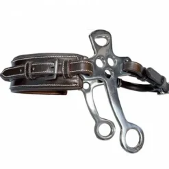 Outlet Hackamore cuir branches courtes et plates - Jump'in Mors Et Embouchures