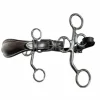 Clearance Hackamore PONEY cuir branches courtes - Jump'in Mors Et Embouchures