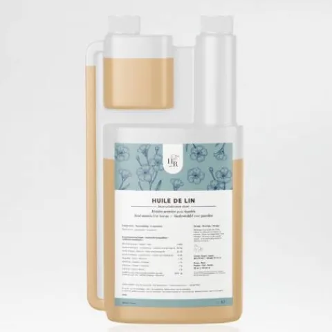 Hot Huile de lin - Bien-Être Du Cheval·Huiles Et Vinaigres|Huiles Et Vinaigres Chevaux