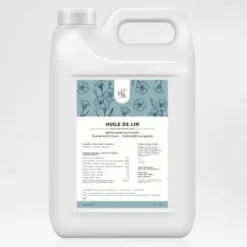Huile de lin 5 Litres - Bien-Être Du Cheval·Huiles Et Vinaigres|Huiles Et Vinaigres Chevaux