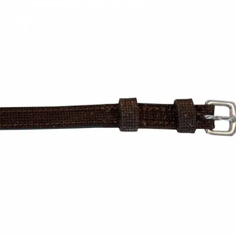 New Lanières d'éperons en cuir brillant - - cuir Eperons|Éperons