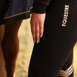 Hot Legging d'équitation grip genoux - Gina - Femme Tenue D'Équitation Femme·Leggings D'équitation