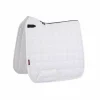 Clearance Tapis de dressage carbon mesh air carré blanc Tapis De Dressage|Tapis De Selle