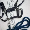 Discount Licol bleu marine à strasse Licols Et Longes