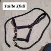 Licol bleu marine taille Xfull avec longe Licols Et Longes