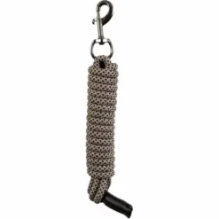 Hot Longe 4m bicolore - - Résistante en cuir synthétique Licols Et Longes