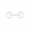 Best Mors de filet Gonzales Embouchure Twist Argent Mors Western|Mors Et Embouchures