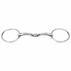 Sale Mors 2 anneaux db 14 mm satinox - Mors Et Embouchures