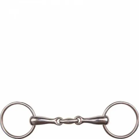 Sale Mors 2 anneaux double isure inox massif 18mm - Mors Et Embouchures
