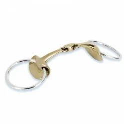 Outlet Mors 2 anneaux double brisure golden wings - Mors Et Embouchures