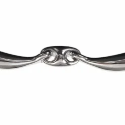 New Mors à olive anatomique double brisure 18mm inox Mors Et Embouchures