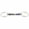 Sale Mors Blue Steel double brisure et incrustation cuivre Mors Et Embouchures