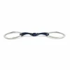 Best Mors Blue Steel grands anneaux plats double brisure - Mors Et Embouchures