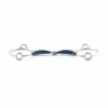 Mors Blue Steel releveur bloqué - Jump'in Mors Et Embouchures