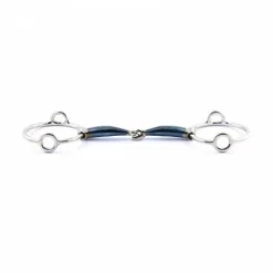 Mors Blue Steel releveur bloqué - Jump'in Mors Et Embouchures