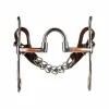 Clearance Mors correcteur cuivre avec branches courtes décorées 10mm Mors Western|Mors Et Embouchures