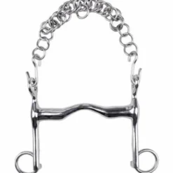 New Mors de bride en inox 18mm chaîne 7cm Mors Et Embouchures