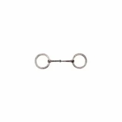New Mors de filet anneau plat et strass Mors Et Embouchures