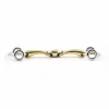 Best Mors de filet de bride releveur double brisure - Jump'in Mors Et Embouchures