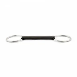 Hot Mors deux anneaux en cuir droit - Jump'in Mors Et Embouchures