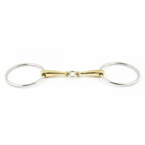 Hot Mors double brisure anneau central - Mors Et Embouchures