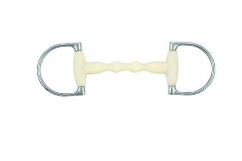 Mors droit flexible mullen - - acier inoxydable et résine Mors Et Embouchures