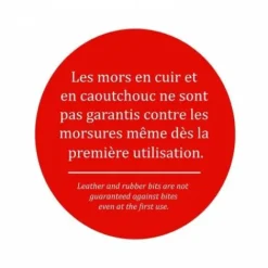 Outlet Mors en cuir plat MCP - Jump'in Mors Et Embouchures