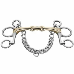 Hot Mors Pelham Dynamic RS double brisure 16mm - Mors Et Embouchures