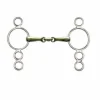 Sale Mors Pessoa en Maillechort 16mm anneaux inox Mors Et Embouchures