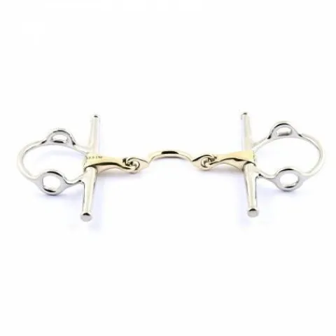 Best Mors releveur à aiguilles double brisure avec passage de langue - Jump'in Mors Et Embouchures