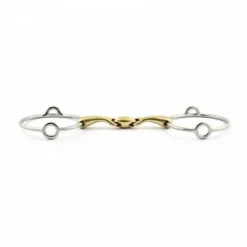 Clearance Mors releveur grands anneaux double brisure - Mors Et Embouchures