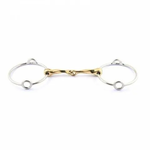 Outlet Mors releveur torsadé grands anneaux - Mors Et Embouchures