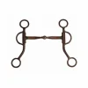 Outlet Mors Western Fer Noir anches droites courtes Mors Western|Mors Et Embouchures