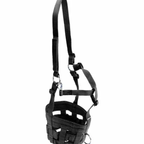 Best Muselière nylon réglable – Panier doublé Soft - Accessoires D'Écurie·Muselières Cheval