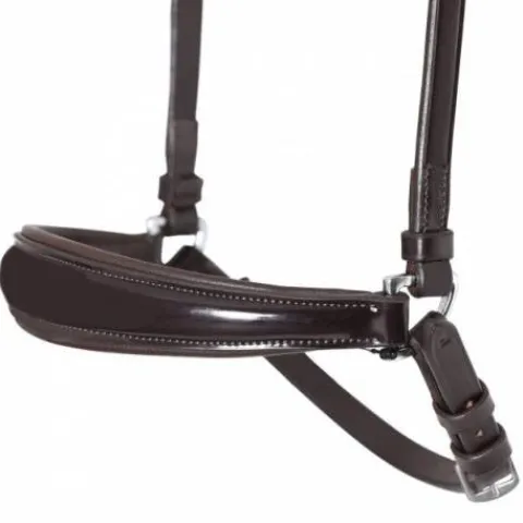 Best Muserolle allemande vernie - - Cuir brillant Bridons Et Brides·Muserolle