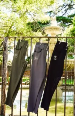 Outlet Pantalon Alpha Winter - - Grip genoux, tissu épais Femme Tenue D'Équitation Femme·Pantalons Femme
