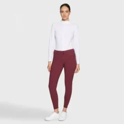Sale Pantalon Claranova Crystal Fabric Full Grip Aw24 Femme Tenue D'Équitation Femme·Pantalons Femme