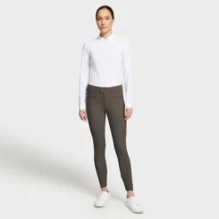 Sale Pantalon Claranova Crystal Fabric Full Grip Aw24 Femme Tenue D'Équitation Femme·Pantalons Femme