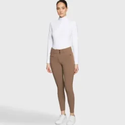 Outlet Pantalon Claranova Full Grip AW25 - - Taille haute Femme Tenue D'Équitation Femme·Pantalons Femme