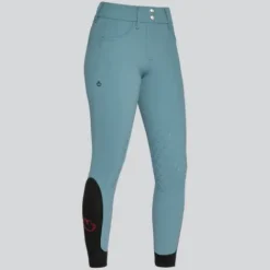 Pantalon d'équitation Knee Grip Peacock taille haute - Femme Tenue D'Équitation Femme·Pantalons Femme