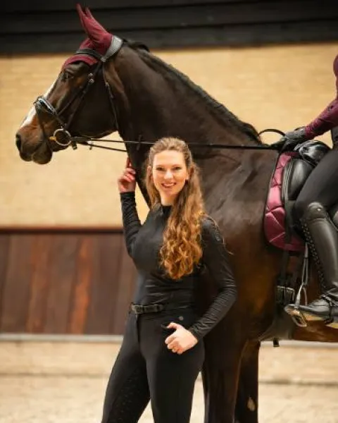 Online Pantalon Zahra Full Grip - - Taille haute, respirant Femme Tenue D'Équitation Femme·Pantalons Femme