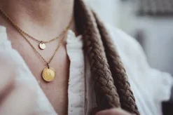Pendentif avec médaille personnalisée - Bijoux