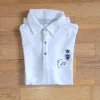 New Polo Blanc Enfant Tenue D'Équitation Enfant·Polos Et Chemises