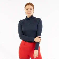 Hot Polo col haut AW25 - - Respirant et stretch Femme Tenue D'Équitation Femme·Polos Et Chemises