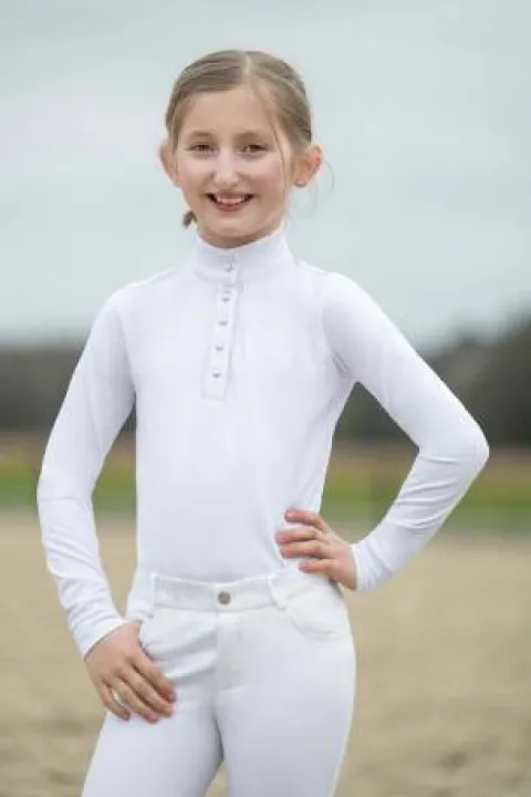 Discount Polo concours Emilia enfant manches longues Enfant Les Jeunes En Concours|Les Enfants En Concours