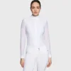 Discount Polo Concours Manches Longues Marina SS25 Femme La Cavalière En Concours|La Femme En Concours